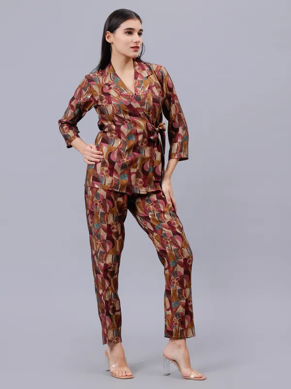 Yellow_Floral_Printed_Co-ords_Set
