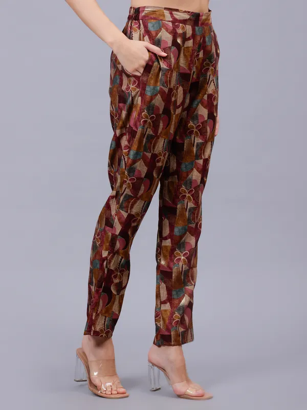 Yellow_Floral_Printed_Co-ords_Set