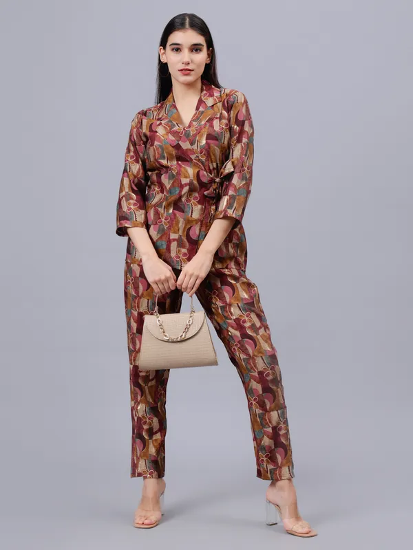 Yellow_Floral_Printed_Co-ords_Set