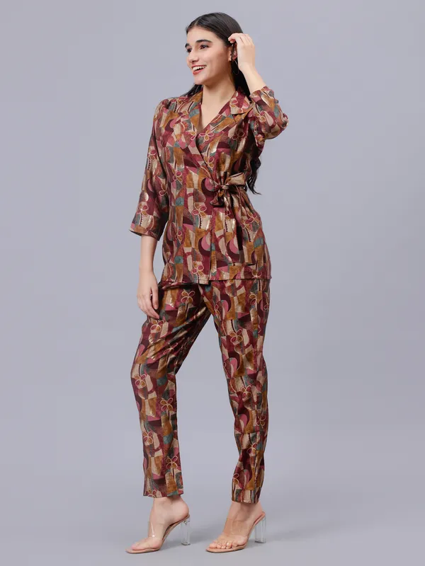 Yellow_Floral_Printed_Co-ords_Set