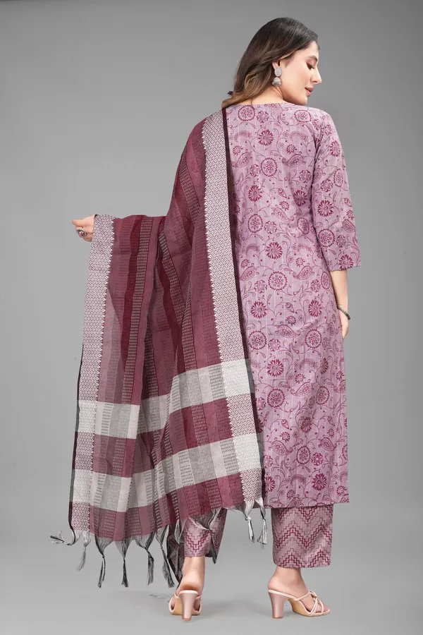 Floral_printed_cotton_kurta_,pant_with__dupatta_set