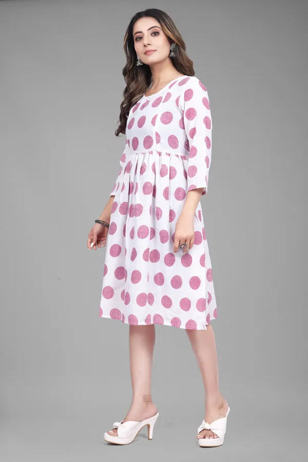 White_Cotton_Blend_Printed_Anarkali_Kurta
