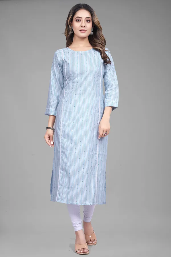 Blue_Cotton_Blend_Striped_Straight_Kurta
