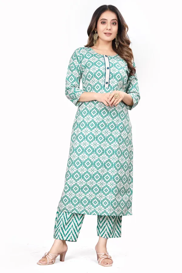 Blue_Pure_Cotton_Solid_Kurta_Pant__Set