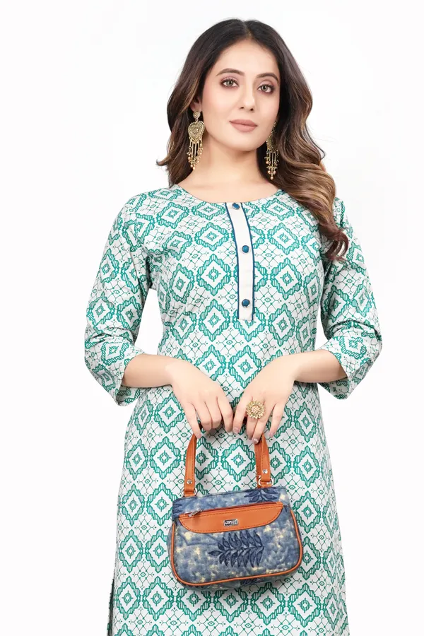 Blue_Pure_Cotton_Solid_Kurta_Pant__Set