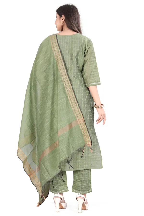 Green_Party_Wear_&_Casual_Kurta_Pant_Dupatta_Set
