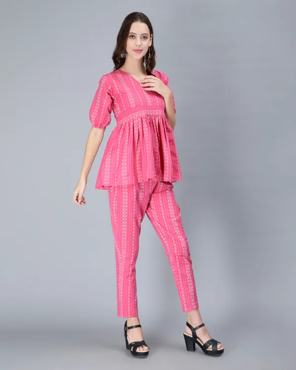 Pink__Tunic_and_pant_cotton_cords_set