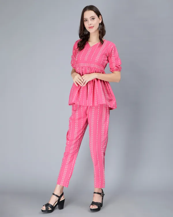 Pink__Tunic_and_pant_cotton_cords_set