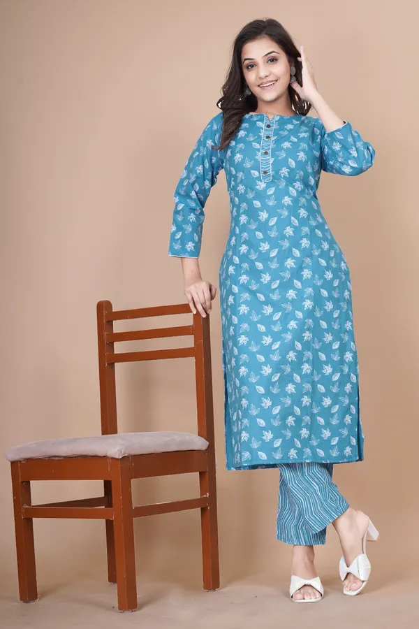 Blue_Pure_Cotton_Printed_Kurta_Pant__Set