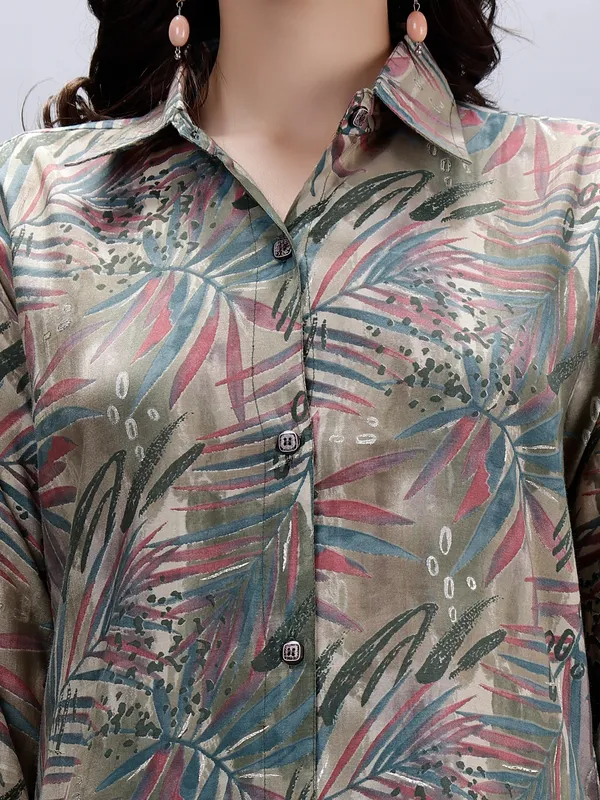 Green_Printed_Co-ords_set