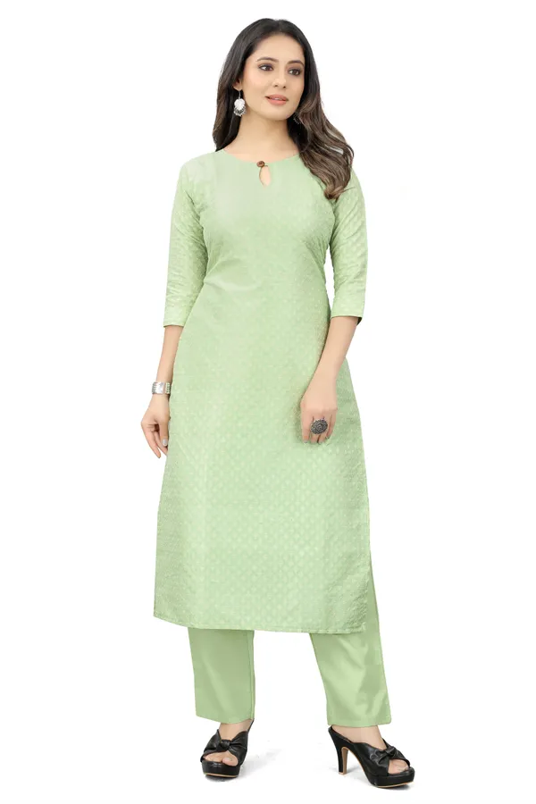 Multicolor_Cotton_Blend_Woven_Kurta_Pant__Set