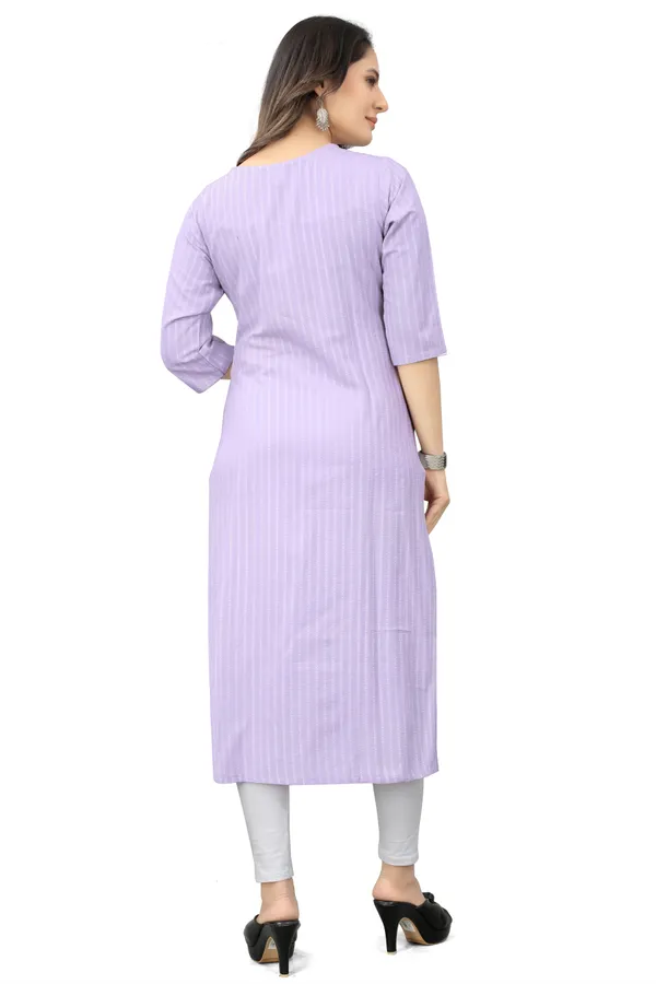 Purple_Cotton_Striped_Straight_Kurta