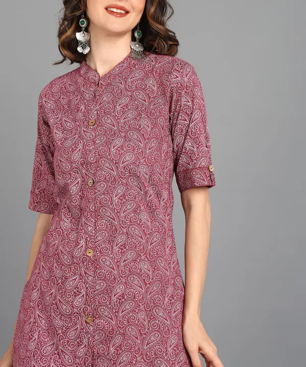 Women_Cotton_Blend_Kurti