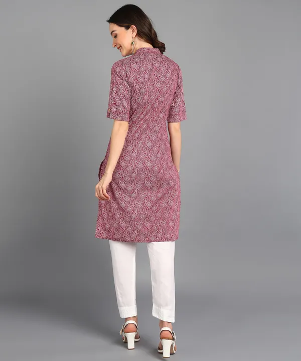 Women_Cotton_Blend_Kurti