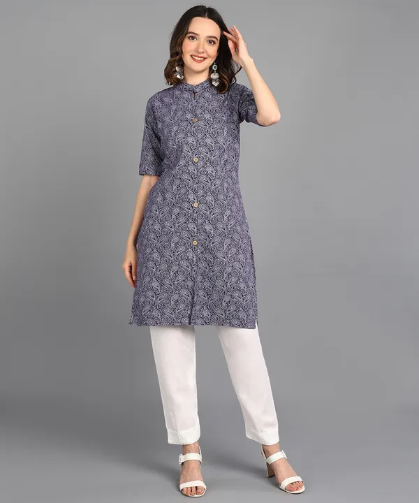 Women_Cotton_Blend_Kurti
