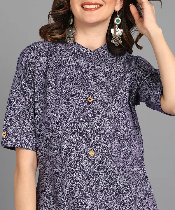 Women_Cotton_Blend_Kurti