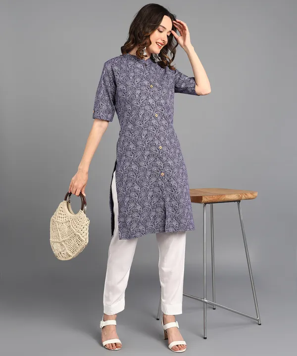Women_Cotton_Blend_Kurti