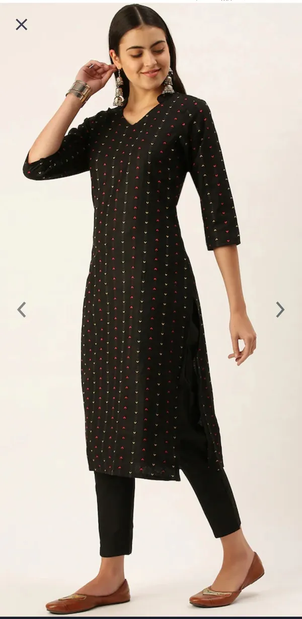 Women_Striped_Straight_Kurta_&_Pants_Set