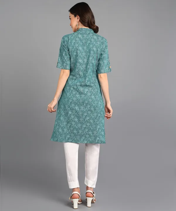 Women's_Cotton_Blend_Printed_Straight_Kurta
