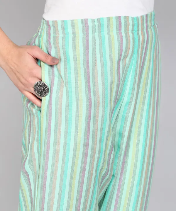 Women's_Pure_Cotton_Woven_designed_Kurta_and_pant_set_with_dupatta
