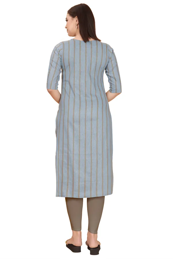 Blue_Cotton_Striped_Straight_Kurta