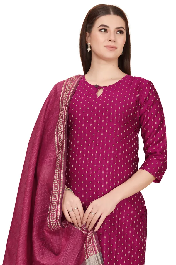 Pink_Party_Wear_&_Casual_Kurta_Pant_Dupatta_Set