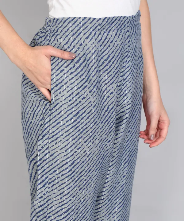 Blue_Pure_Cotton_Printed_Kurta_Pant_Dupatta_Set