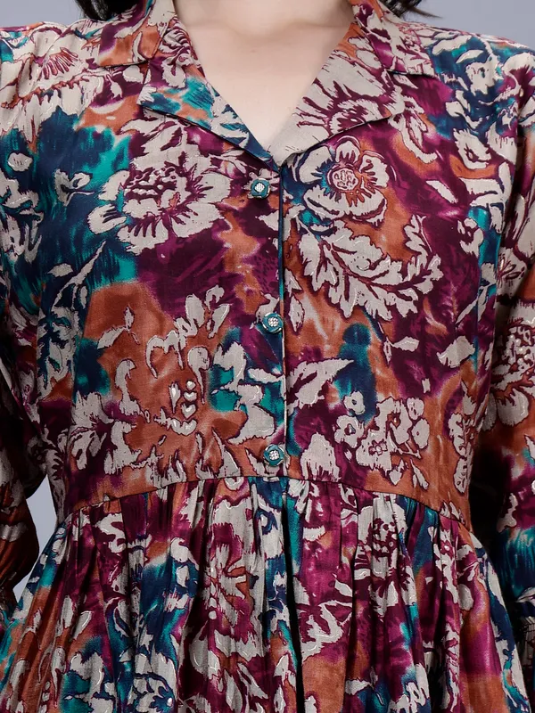Purple_Modal_Fabric_Printed_Co-ords_for_Women