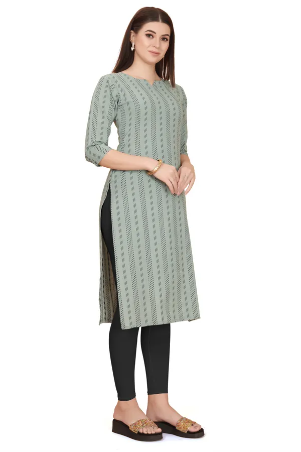 Grey_Cotton__Striped_Straight_Kurta