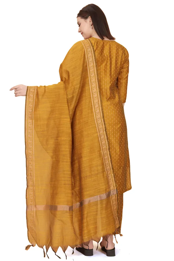 Yellow_Party_Wear_&_Casual_Kurta_Pant_Dupatta_Set