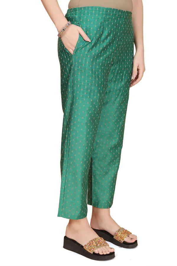 Dark_Green_Party_Wear_&_Casual_Kurta_Pant_Dupatta_Set