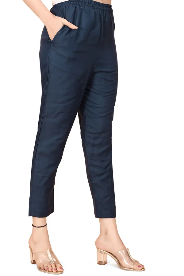 Blue_Cotton_Blend_Solid_Kurta_Pant_Dupatta_Set
