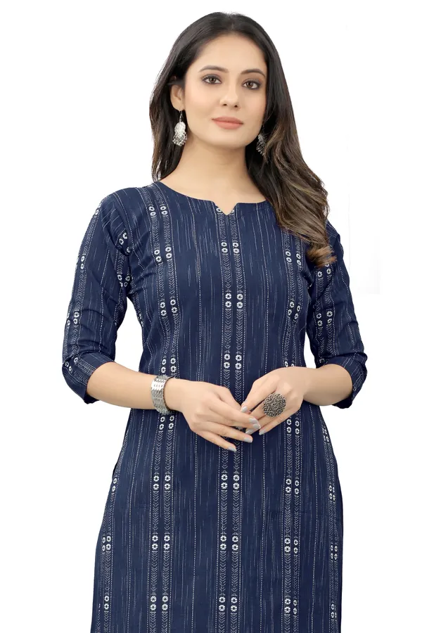 Blue_Cotton_Woven_Kurta_Pant__Set