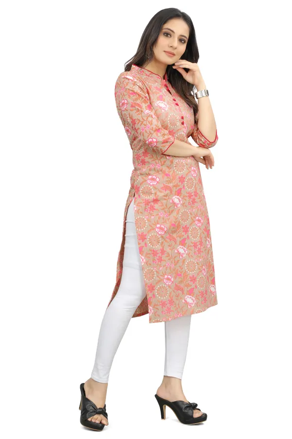 Pink_Cotton_floral_printed_Straight_Kurta