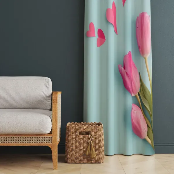 Pack_Of_2-_Polyester_piece_Blue_Pink_printed_Heavy__European_semi_transparent_Curtains_Grommet_Curtain?for?Living?Room