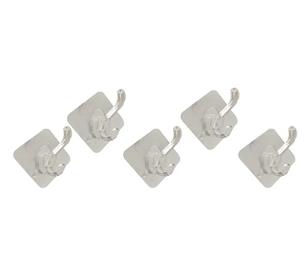 Silver_Adhesive_Hooks_for_Wall_Heavy_Duty_Coat_5_Pcs_Set_Hanger_Popular_Design_Adhesive_Hooks_Wall_Holder_Self_Adhesive_Stick_On_Silver_Back_by