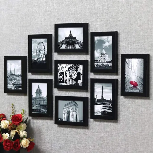 9_Frames_Gallery_Wall_Collage_Set_5x7_Inch_-_BLack