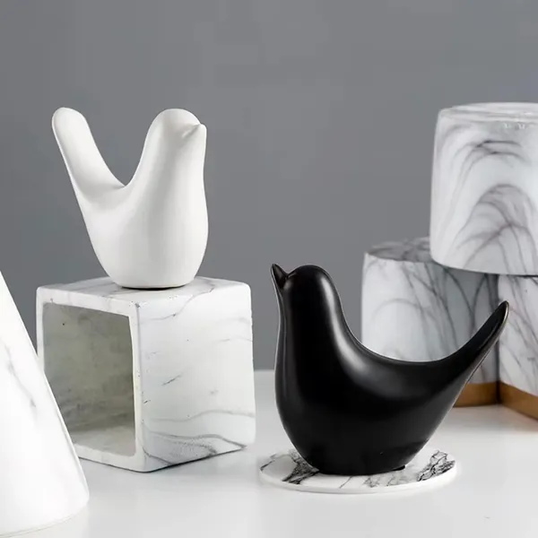 Charming_Ceramic_Birds__|_Set_of_2_pcs_Matt_Black_&_White