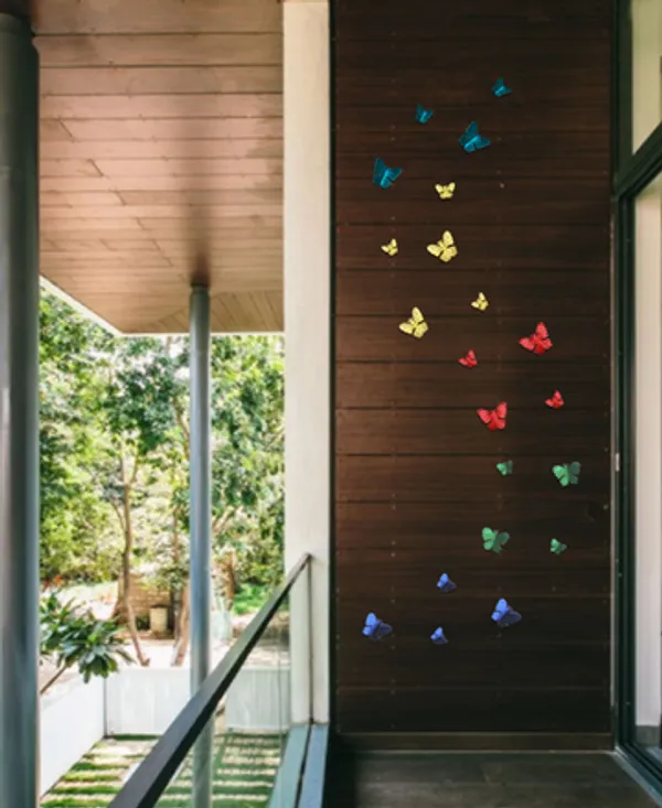 Multicolor_Brass_Butterfly_Wall_Art_set_of_24_pcs_by