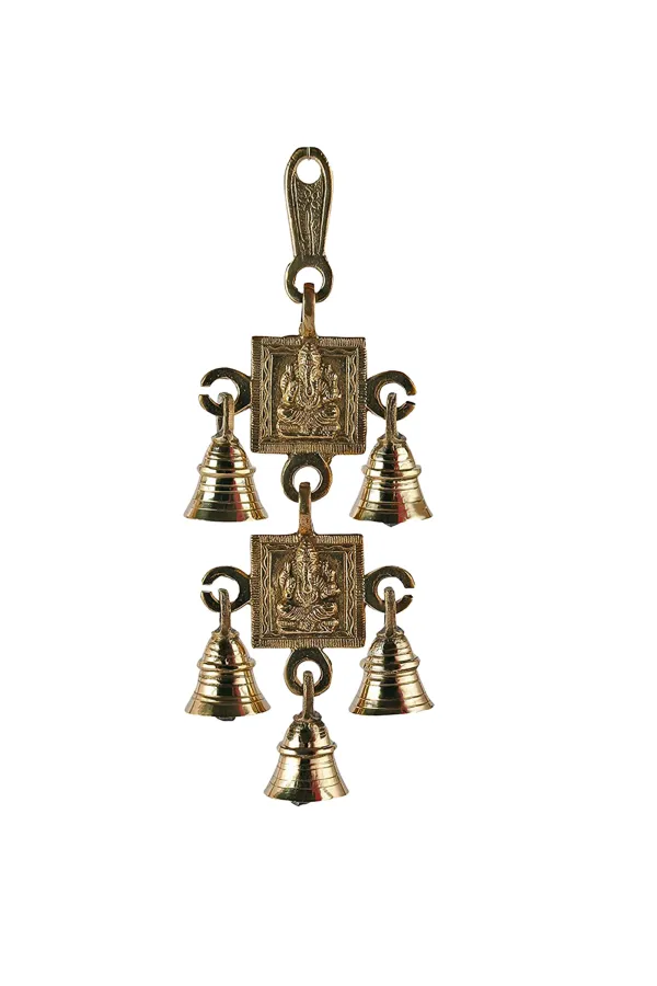 Brass_Wall_Hanging_of_Lord_Ganesha_and_Laxmi_with_5_Bells