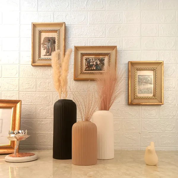 Ceramic_Flower_Vase_set_of_Black_White_and_Beige_(_Pack_of_3_pcs)