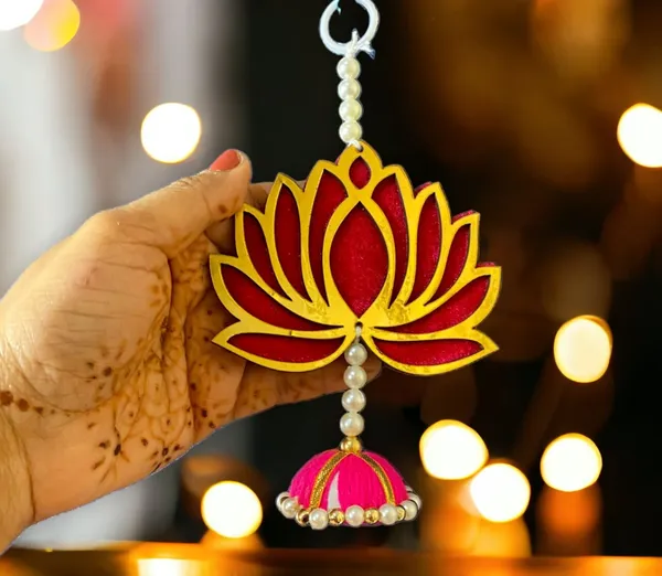 Decorative_Wall_Hanging_Lotus_with_Jhumka_Pooja_wall_decor_Set_of_12_pcs(Multi_Color)