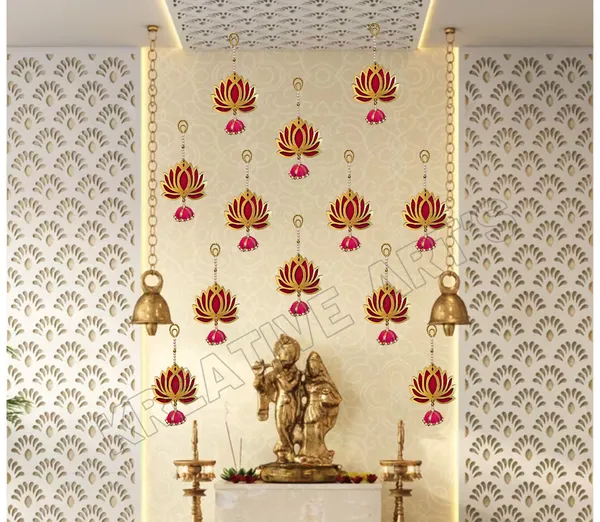 Decorative_Wall_Hanging_Lotus_with_Jhumka_Pooja_wall_decor_|_Set_of_12_pcs_|__PINK