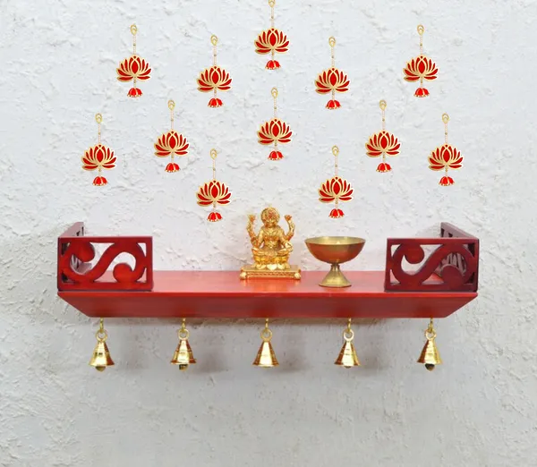 Decorative_Wall_Hanging_Lotus_with_Jhumka_Pooja_wall_decor_Set_of_12_pcs_(RED)