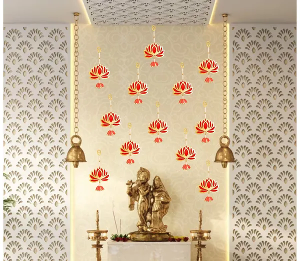 Decorative_Wall_Hanging_Lotus_with_Jhumka_Pooja_wall_decor_Set_of_12_pcs_(RED)
