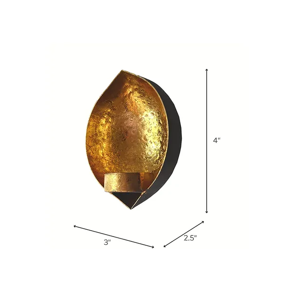 Mixed_Colour_Drop_Shape_Wall_Candle_Holders_Mixed_Color_-(Pack_of_6_Pcs)_,Mild_Steel