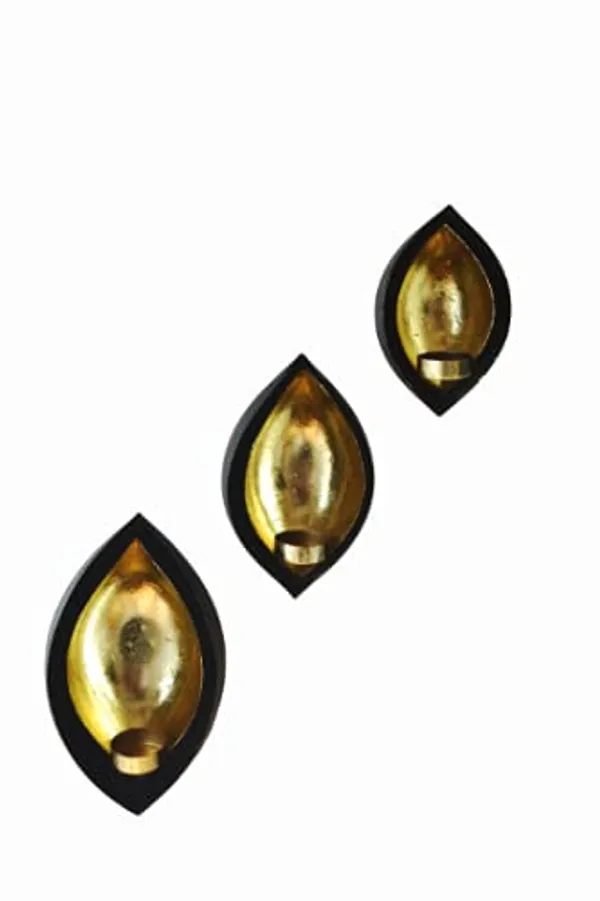 Dual_Diya_Shape_Wall_Hanging_Candle_Holder_Set_of_3_Pcs