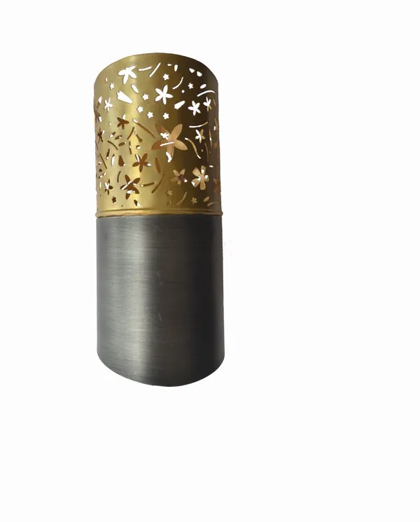 Gold_And_Zinc_Cylindrical_Shape_Wall_Candle_Holder_in_Gold_Mount_Mounted_Candle,_any_Room_Decor_or_Gif,_by