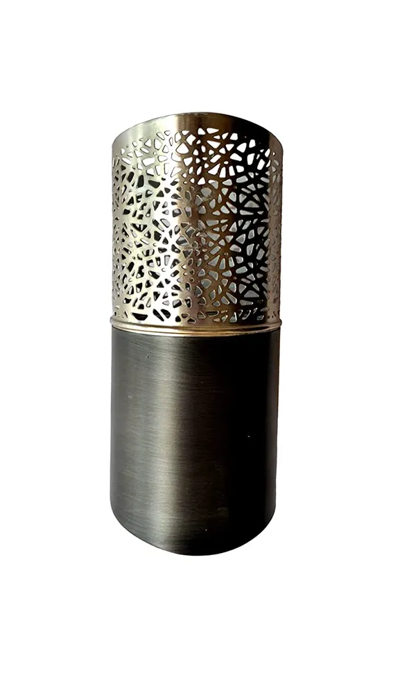 Cylindrical_Shape_Wall_Candle_Holder_Nickle_And_Antique_Zinc_Platting