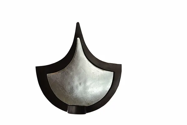 Silver_Leafing_Diya_Shape_Wall_Candle_Holder_-_(Silver_Leafing-_Pack_of_1pc)